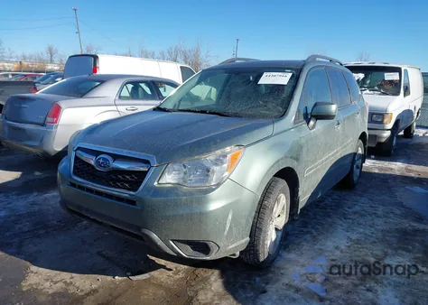 2015 Subaru Forester 2.5I Premium из США, поврежденный, VIN JF2SJADC8FH815042